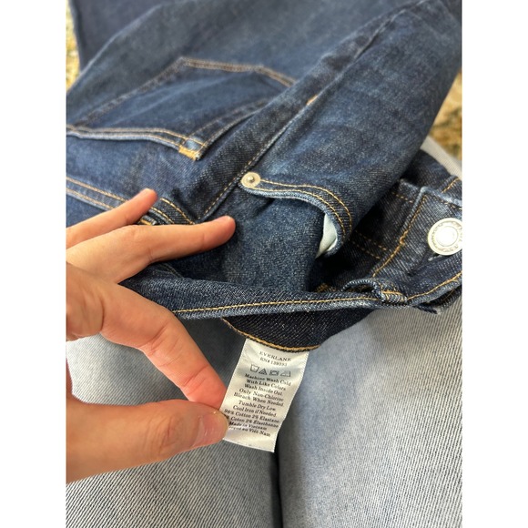 Everlane side 29 regular straight leg dark wash jeans - Picture 5 of 7